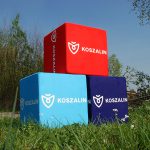 Reklamowe pufy kostki